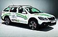 Das „ACTIVeDRIVE“ ist ein reinrassiges Elektrofahrzeug. Hauptneuheit ist das an Vorder- und Hinterachse montierte aktive Elektrodifferenzial. Foto: Schaeffler/Auto-Reporter.NET